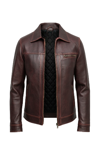mens lambskin maroon distressed leather jacket mens lambskin maroon distressed leather jacket
