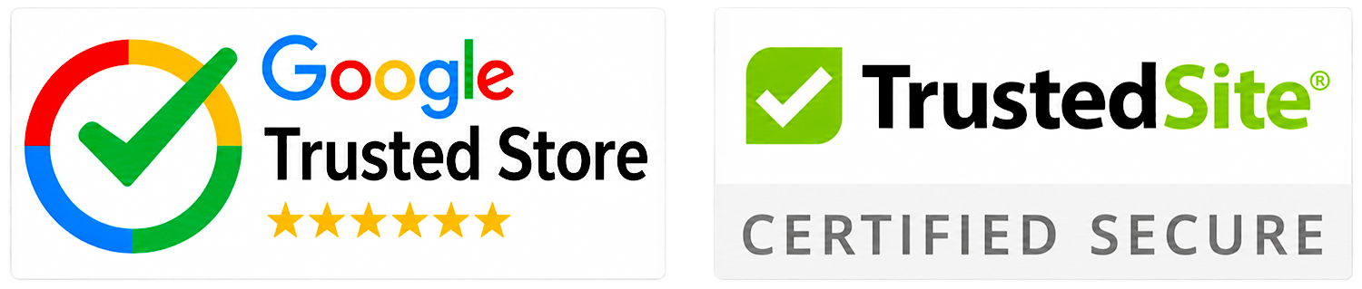 Google Trusted Store - 5 star rated badge