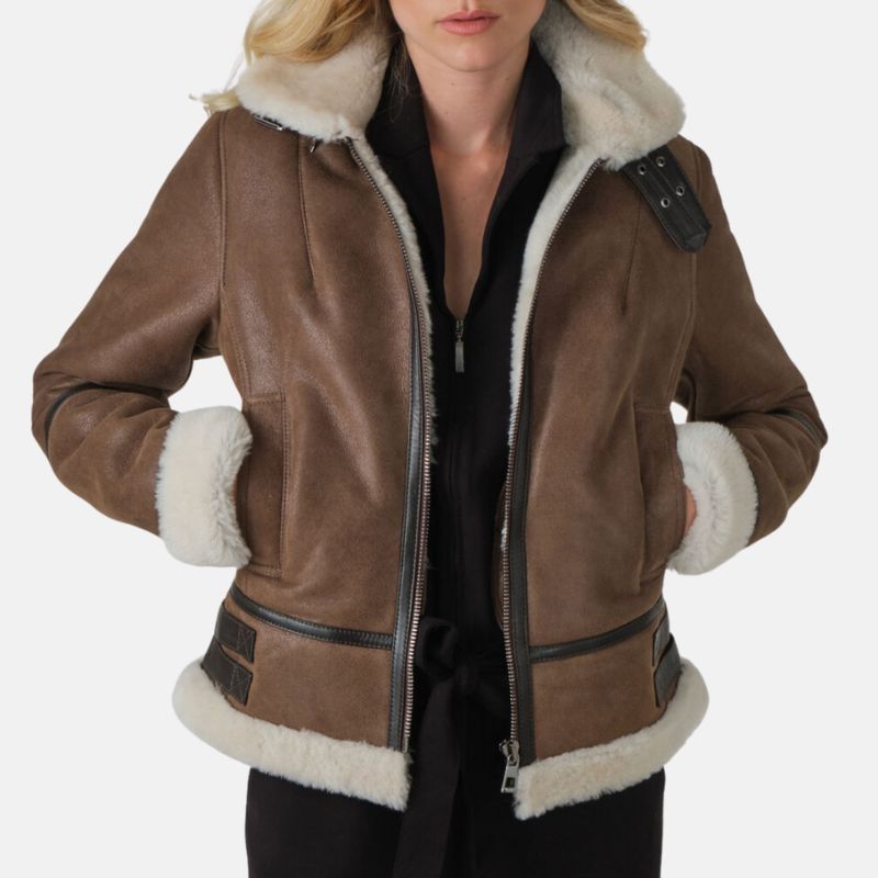 aviator brown jacket womens buy from jacket hive aviator brown jacket womens buy from jacket hive