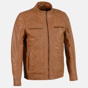 Trending Jackets brown leather biker jacket mens buy from jacket hive