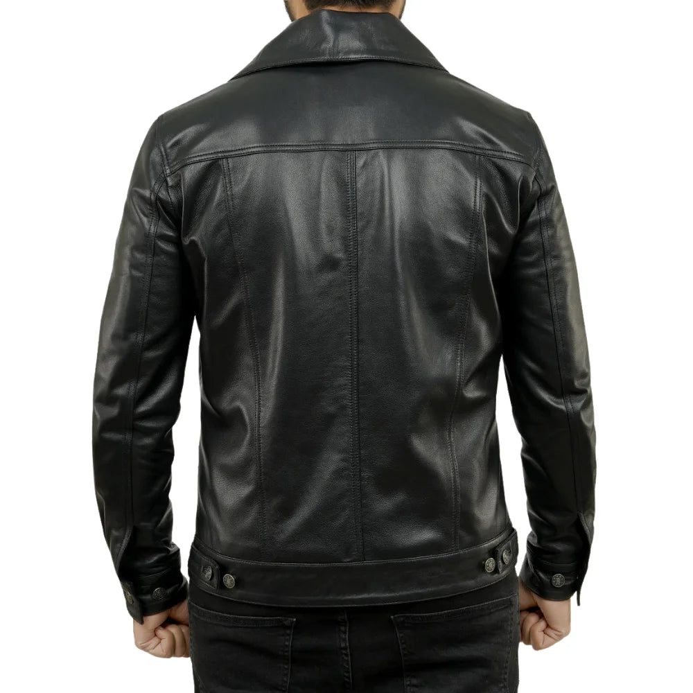 mens black leather holland jacket buy from jacket hive mens black leather holland jacket buy from jacket hive
