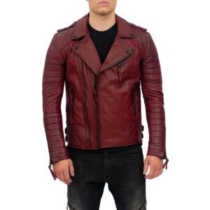 Trending Jackets red leather quilted leather jacket buy from jacket hive