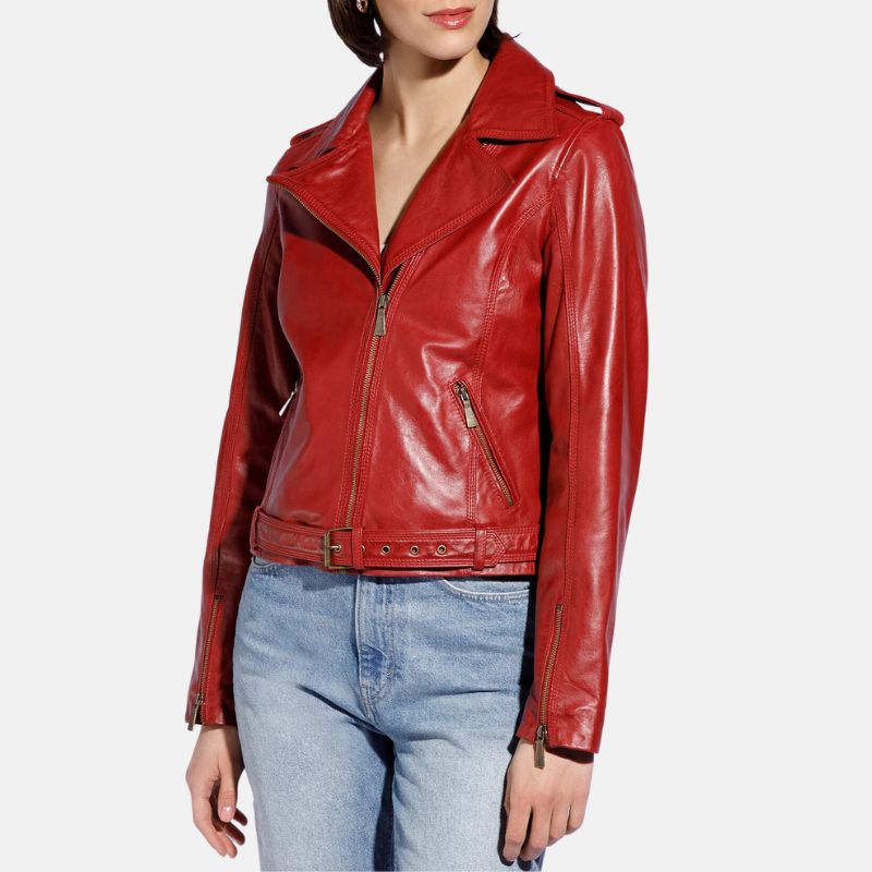 red women leather jacket buy from jacket hive red women leather jacket buy from jacket hive