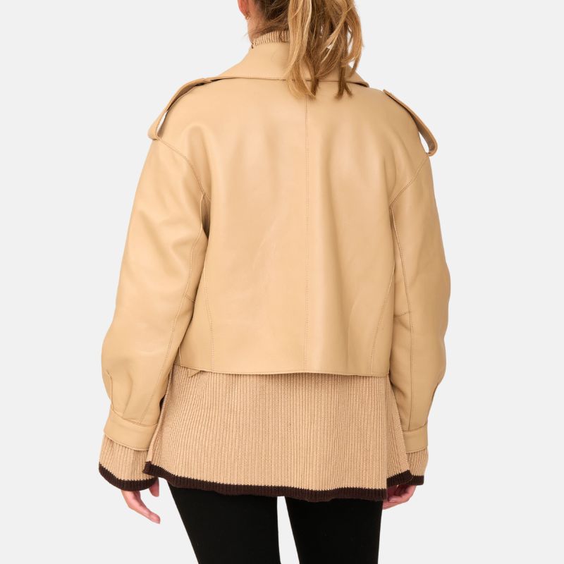 women cropped motorcycle beige leather jacket buy from jacket hive women cropped motorcycle beige leather jacket buy from jacket hive