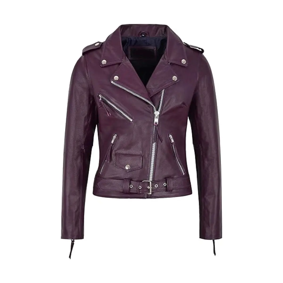 womens brando purple leather biker jacket buy from jacket hive womens brando purple leather biker jacket buy from jacket hive