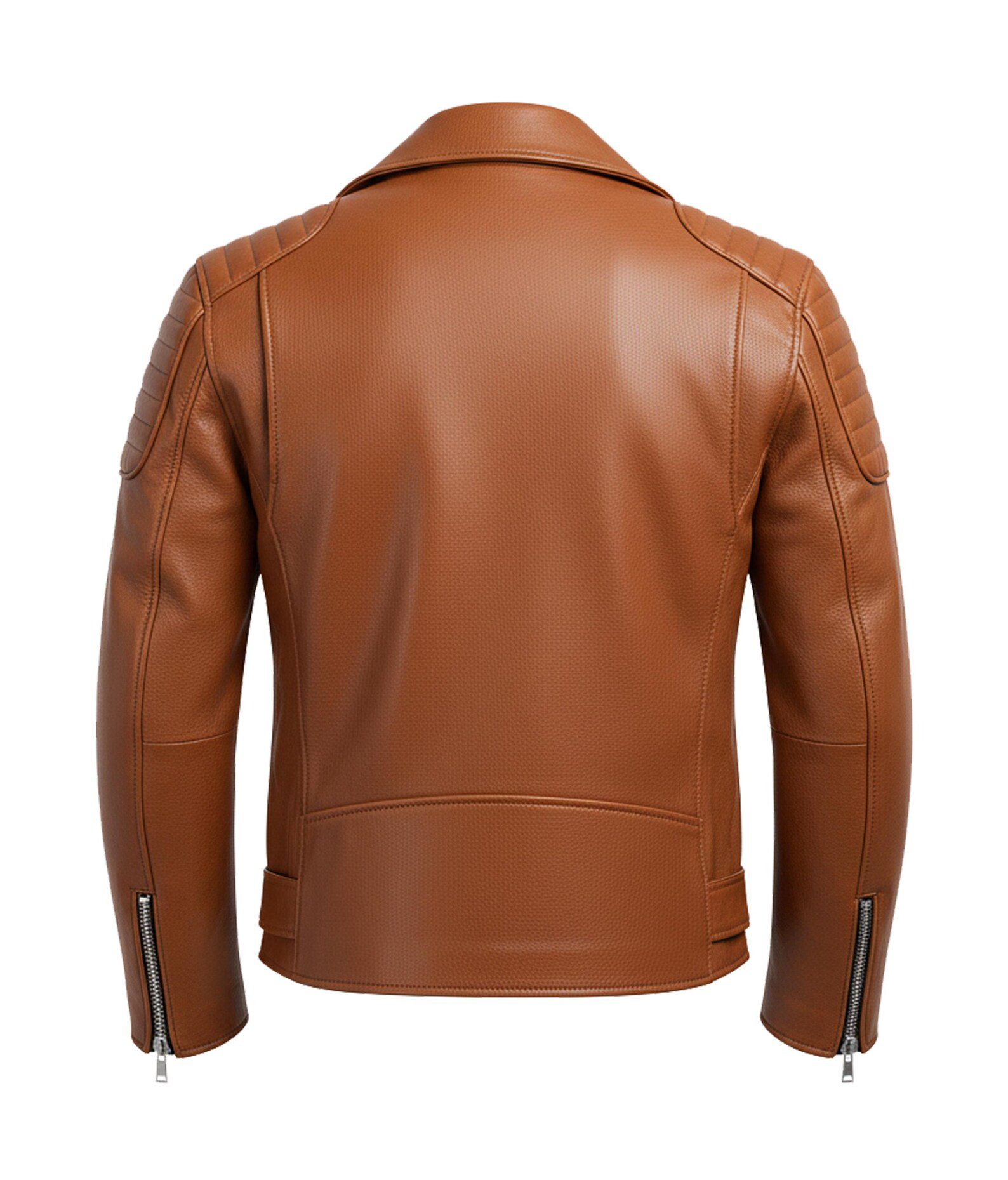 men biker classic motorcycle leather back view men biker classic motorcycle leather back view